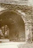 Innergården av Johanniskloster i Stralsund, sommaren 1930 (enligt text i album).