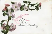 Grattulationskort på 7-årsdagen från farmor, adresserat Ellen Sundberg.
