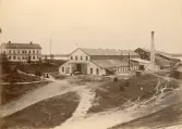 Vy över Atlas (enligt text i album). Troligen en byggnad inom Atlas Copco-koncernen.