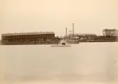 Vy över Atlas (enligt text i album). Troligen en byggnad inom Atlas Copco-koncernen.