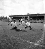 Fotbollsmatch ÖSK - Surahammars IF, 1950-05-29