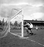 Fotbollsmatch ÖSK - Surahammars IF, 1950-05-29