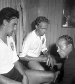Fotbollsmatch ÖSK - IF Elfsborg, 1950-07-30