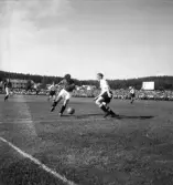 Fotbollsmatch Degerfors IF - ÖSK, 1950-08-20