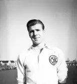 Fotbollsmatch ÖSK - Djurgårdens IF, 1950-10-22