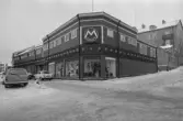Vågmannen 1+2+3+4. Byggnad I, översikt från väst. Modigs varuhus.