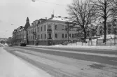 Banken 3. Byggnad I, översikt från syd. Thurdinska huset.