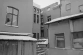 Banken 3. Byggnad I, bakgård, översikt från syd. Thurdinska huset.