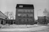 Teologen 11. Byggnad II, gavel mot sydost.
