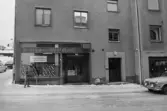 Banken 9. Byggnad I, fasad mot nordväst.