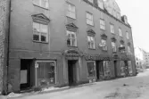 Tullen 2. Byggnad I, översikt fasad från syd.