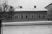 Borgmästaren 1. Byggnad I, fasad mot sydost. Medborgarskolan, före detta Vita bandets barnkrubba.