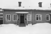 Borgmästaren 1. Byggnad I, del av fasad mot nordväst. Medborgarskolan, före detta Vita bandets barnkrubba.
