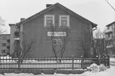 Borgmästaren 1. Byggnad I, gavel mot sydväst. Medborgarskolan, före detta Vita bandets barnkrubba.