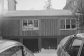Rådmannen 1. Byggnad II, ungdomsgård. Fasad mot nordväst.