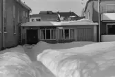 Rådmannen 1. Byggnad II, ungdomsgård. Fasad mot sydost.