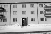 Rådmannen 3. Byggnad I, entréparti mot sydost, Brunnshusgatan.