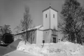 Rådmannen 1. Byggnad I, kyrkbyggnad. Översikt från syd.