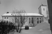 Rådmannen 1. Byggnad I, kyrkbyggnad. Fasad mot sydväst.