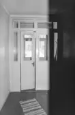 Rådmannen 3. Byggnad II. Interiör entré, innerdörrar.