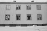 Notarien 1, byggnad II. Fasad mot sydväst från Norra Nygränd. 