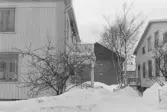 Notarien 1, byggnad II. Detalj balkong mot gårdsplan.