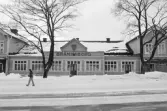Notarien 3. Mittparti av fasad mot sydost. Brännaborg.