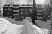 Notarien 5. Byggnad II. Fasad mot nordväst från Norra Kyrkogatan.