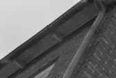 Styrmannen 3. Detalj takfot byggnad I och II. 