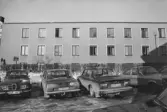 Rådhuset 6. Byggnad II, stadshus. Del av fasad mot sydväst.