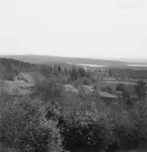 Bjursås, Falun. Mårtsbo. Från Rackgården. Näckdalen i förgrunden.


