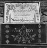 Bjursås, Falun. Ol kista målad av Stadig 1833.

