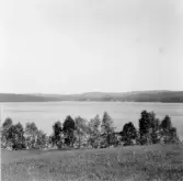 Bjursås, Falun. Åsbosjön. Sågmyra i bakgrunden.

