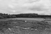 Sporrsjönäsavlägget. Panorama över tomt avlägg.