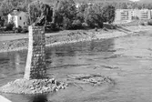 Första tappningen vid Sollefteå kraftverk.