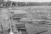 Första tappningen vid Sollefteå kraftverk.