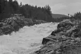 Rumpan nedanför Ramsele kraftverk. Ovanför fikaplatsen.