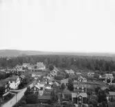 Avesta stad. Utsikt över staden mot Folkärna.

