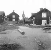 Avesta stad. Gamla staden.

