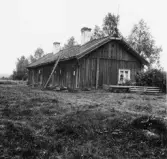 Avesta stad. Tråbacken. Norra stugan från 1700talet.

