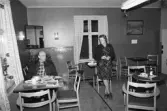 Wedins café, kvarteret Tullen. Caféägare Hildur Lundqvist