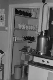 Kvarteret Tullen. Wedins café. Interiör köket.