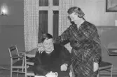 Kvarteret Tullen. Wedins café. Kjell Forsberg och Hildur Lundqvist.