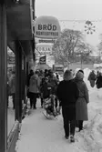 Örnbergs bageri, butiken på Storgatan. Exteriör.