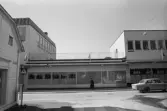 Kopparslagaren 28.  Del av fasad mot sydost. Domus.