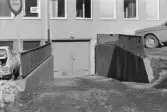 Förgyllaren 3. Byggnad II. Garagenedfart.