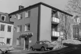 Förgyllaren 3. Byggnad III. Översikt från väst. Norrskoga.