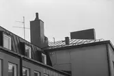 Förgyllaren 3. Byggnad III. Detalj tak och skorsten.