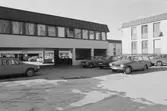 Glasmästaren 10. Garageplan från syd. Tempo.