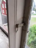 Interiör från övre salen i parstugan på Nygårdsgården i Bingsjö. Byggnaden stod ursprungligen på annan plats i byn men flyttades omkring 1860–1861 till nuvarande plats som då var åkermark.